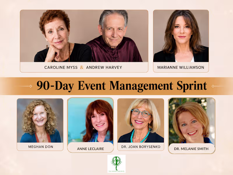 Cover image for 90 Day Event Management Sprint for The Sophia Institute