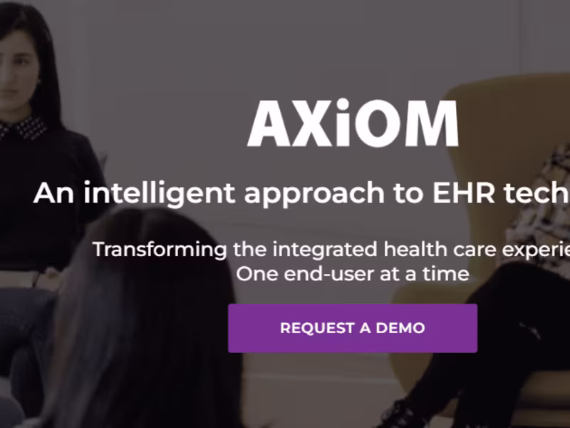 Cover image for Axiom - EHR Application Used in Hospitals