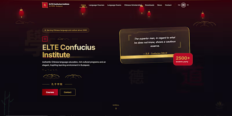 Cover image for A cultural website concept for