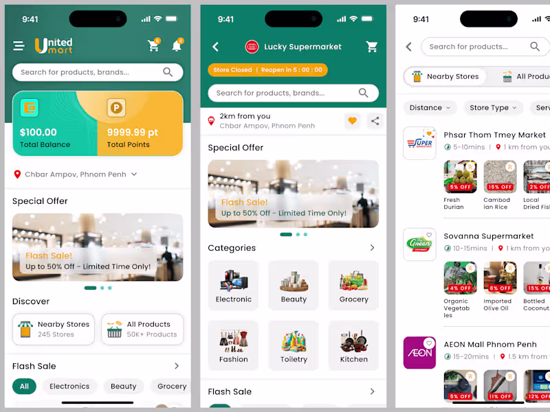 Cover image for Expo React Native | United Mart