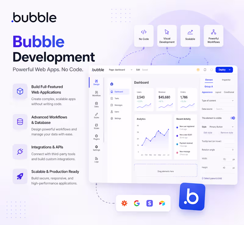 Cover image for Bubble Development & No-Code Web