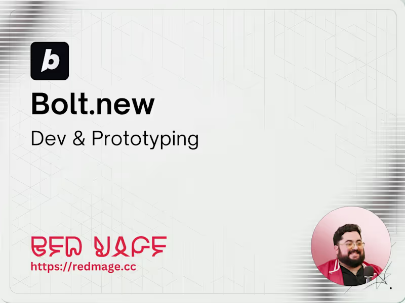 Cover image for Bolt – Dev & Prototyping