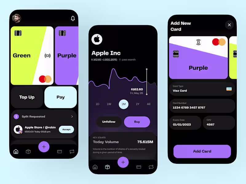 Cover image for UX/UI Design Mobile App Siteweb