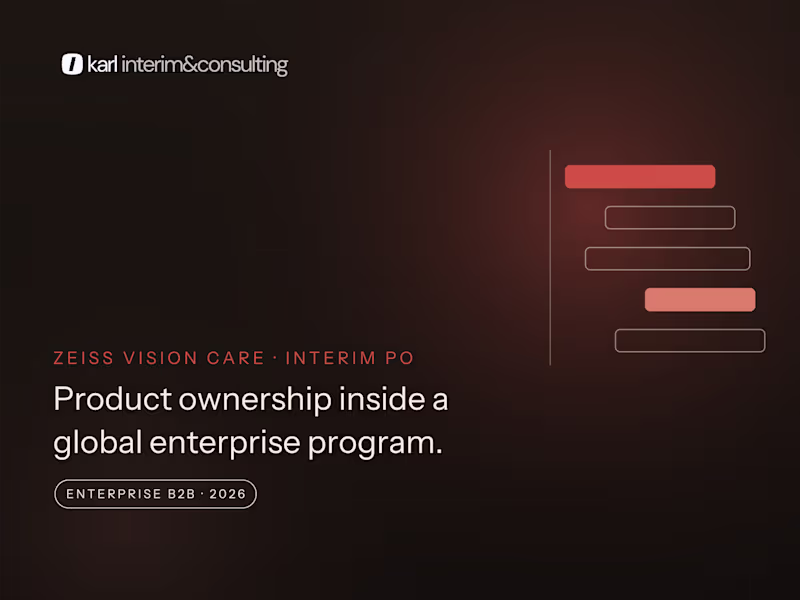 Cover image for Product Ownership Inside a Global Enterprise Program