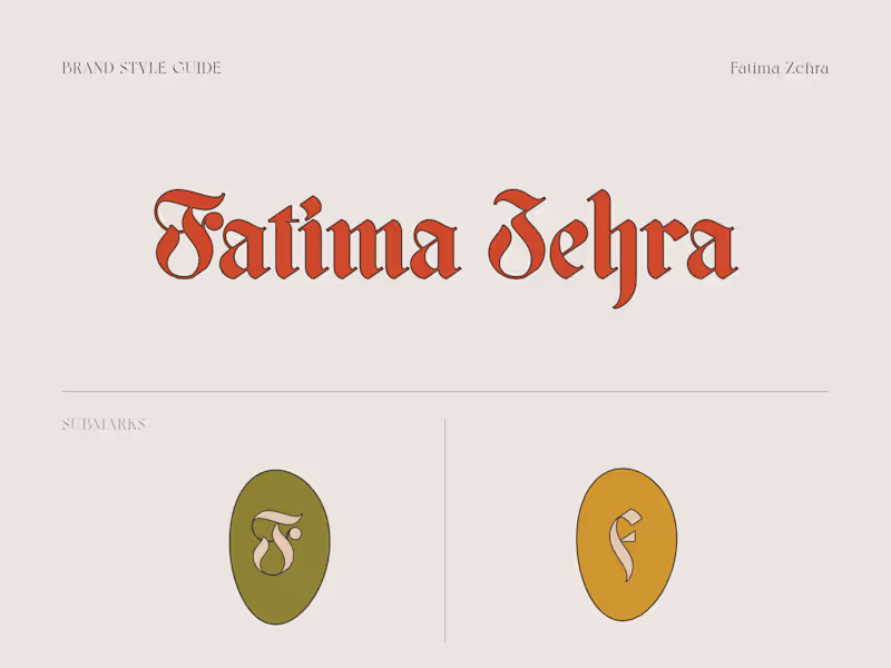 Cover image for Fatima Zehra: A Renaissance of Brand Identity and Worldbuilding