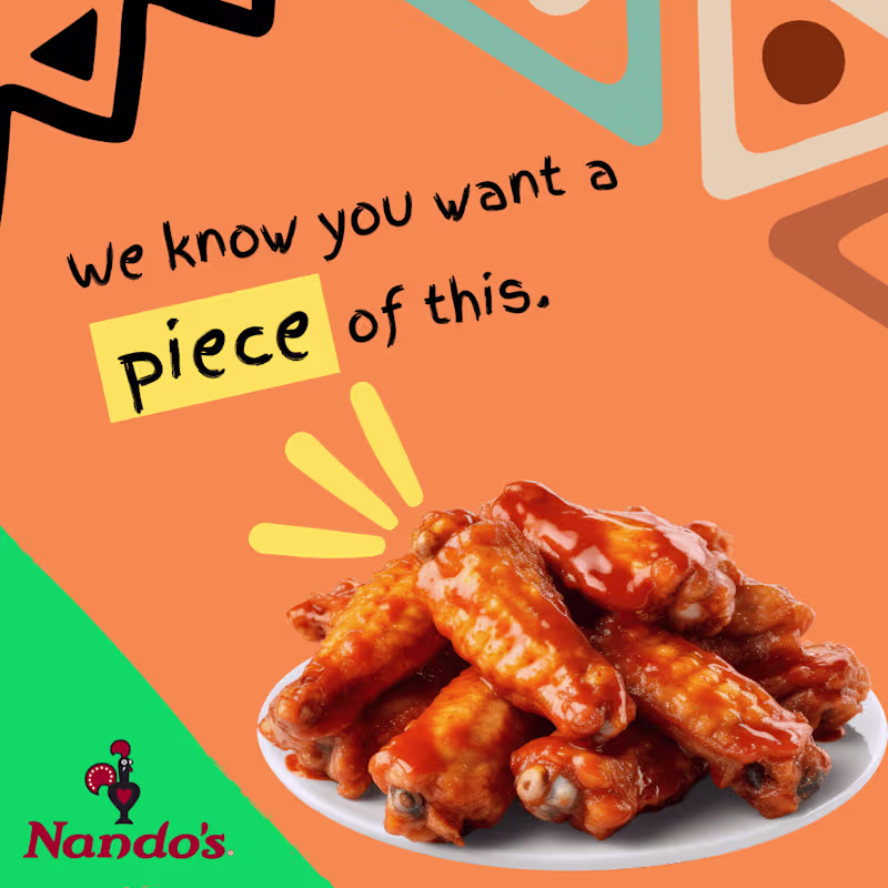 Cover image for Nando’s Social Copy (spec work)