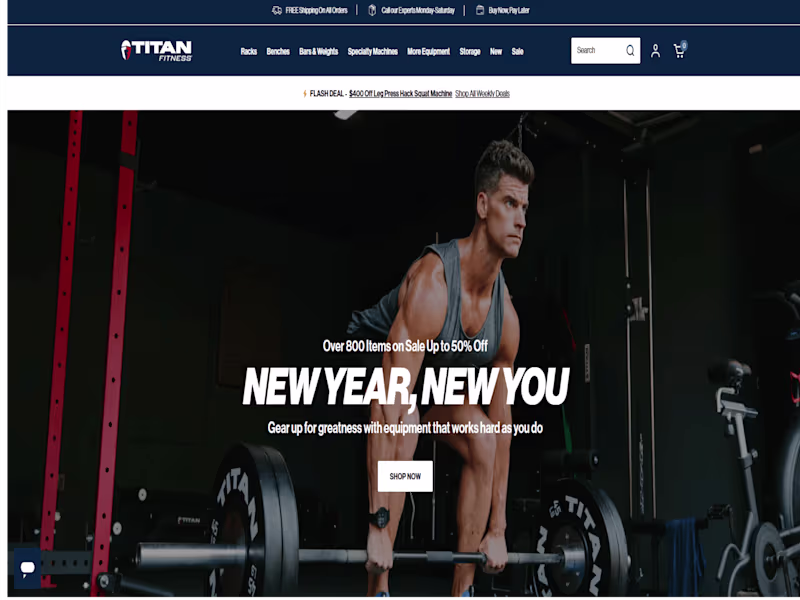 Cover image for Titan Fitness