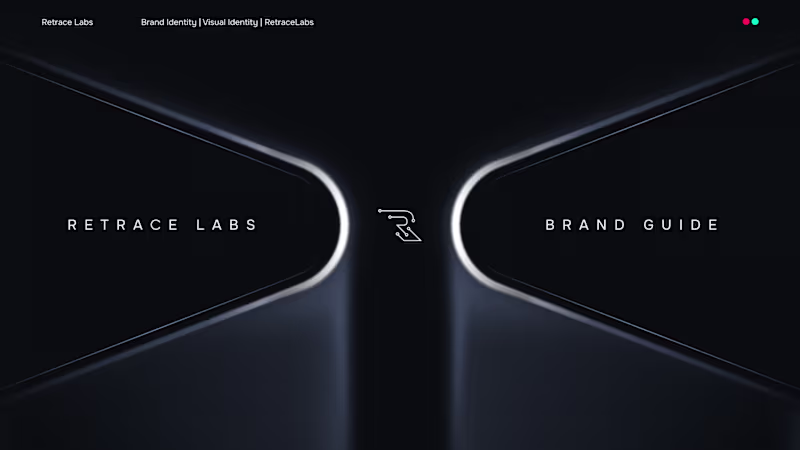 Cover image for Retrace Labs Brand Identity
