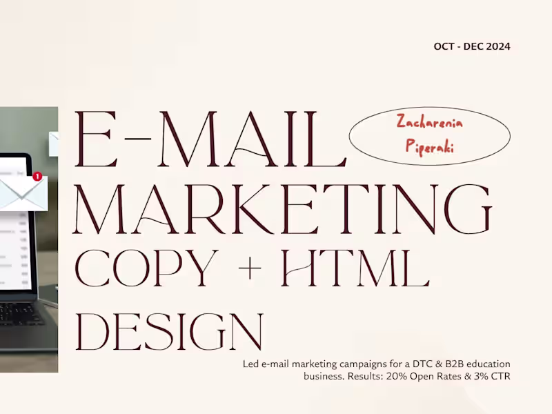 Cover image for Email Marketing Strategy for Children's Book Brand