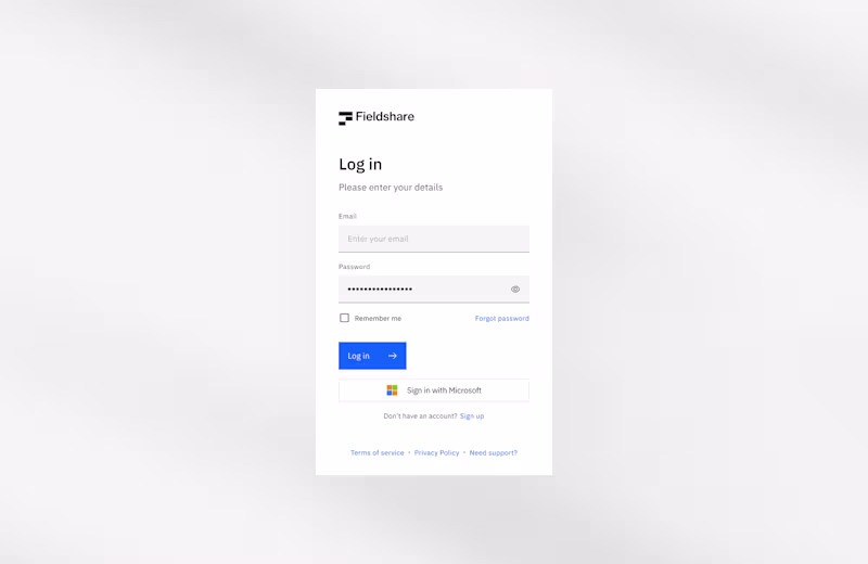 Cover image for Login screen