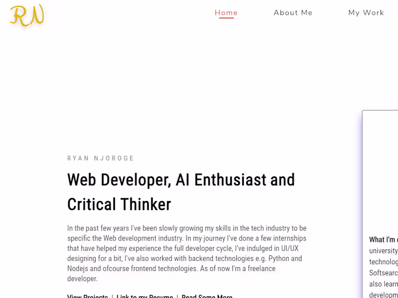 Cover image for Ryan’s | Portfolio