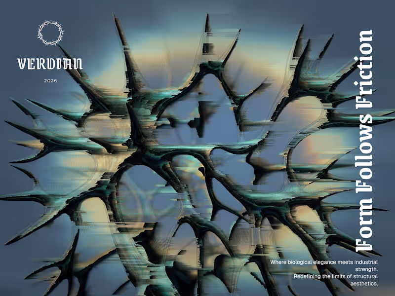 Cover image for Veridian: Liturgy of Iron Collection brand, visuals