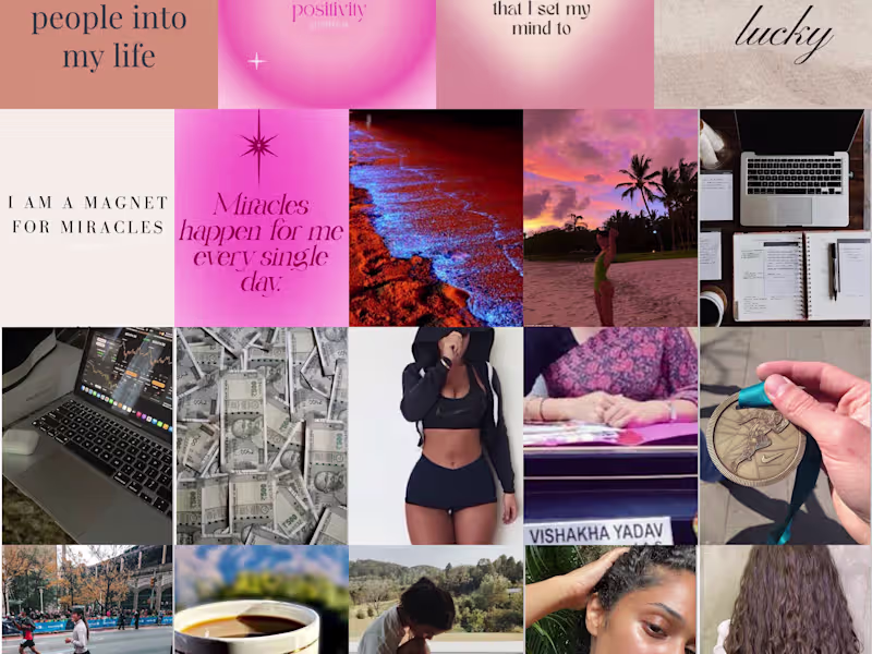 Cover image for Personalised VisionBoard