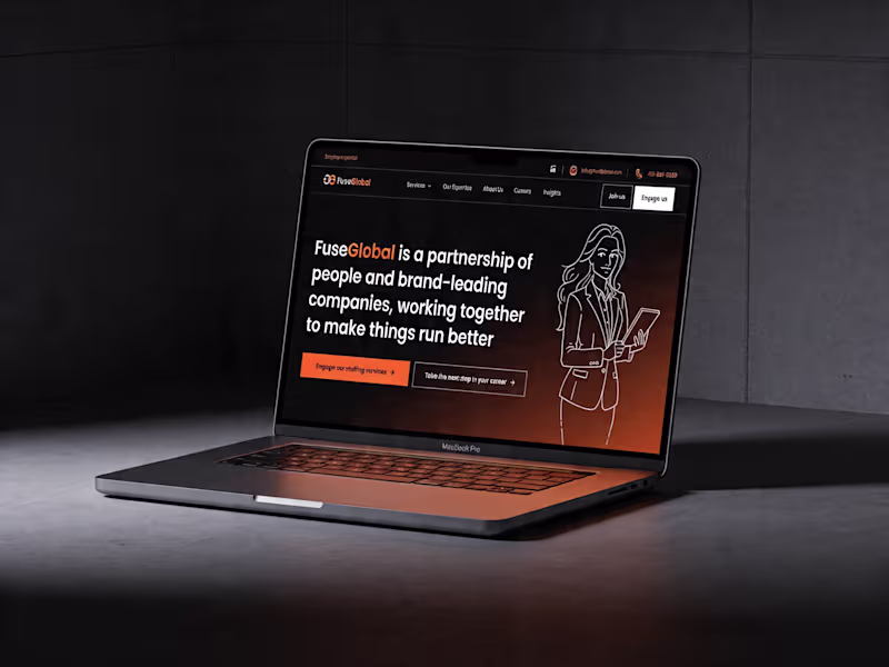Cover image for FuseGlobal | Brand Refresh and Website Redesign