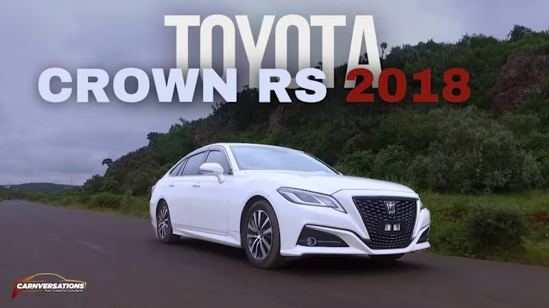 Cover image for 2018 Toyota Crown RS Review