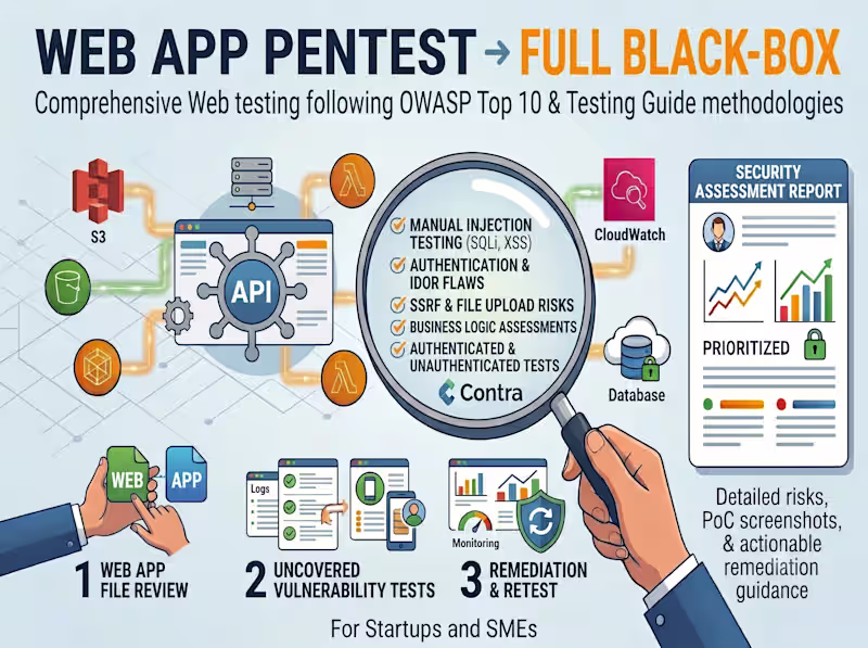Cover image for Web Application Penetration Test