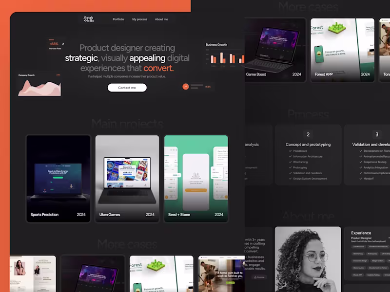 Cover image for Portfolio Website