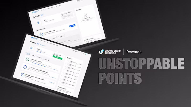 Cover image for Unstoppable Points: A rewards program for Unstoppable users