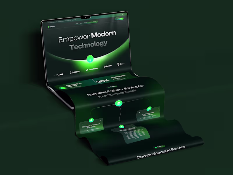 Cover image for Sylphic - Business Agency Website Design
