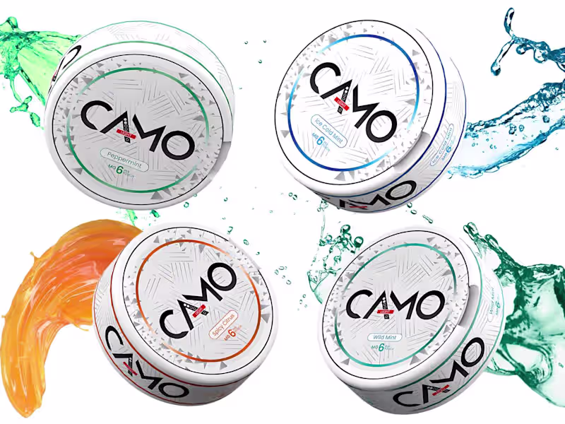 Cover image for CAMO BRAND DEVELOPMENT FROM LOGO TO PRODUCTS TO WEBSITE