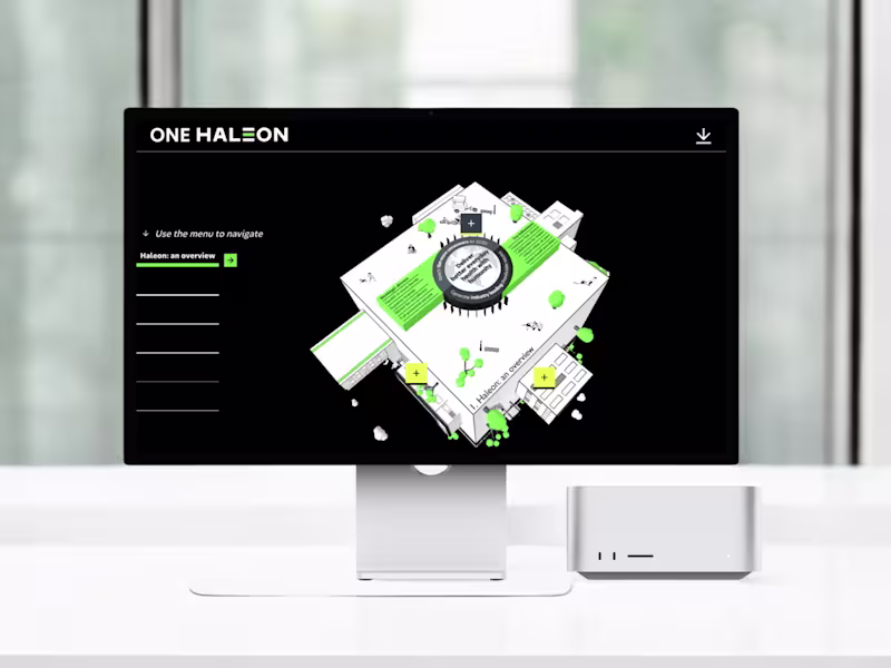 Cover image for 3D Interactive Learning Platform for Haleon