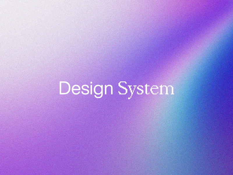 Cover image for Design System