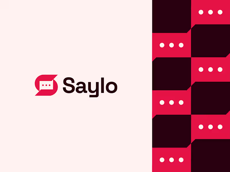 Cover image for Designed this logo last year for a fictional chat app called...