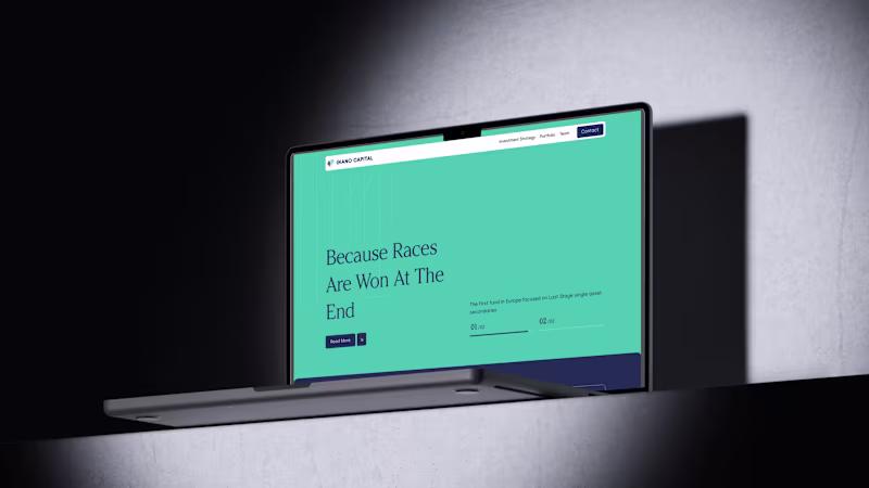 Cover image for Rebranding Giano Capital's Web Presence to a High Impact Website