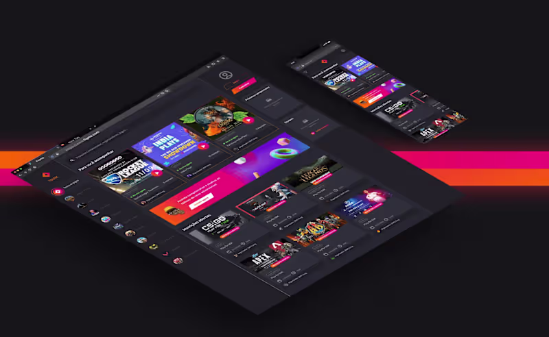 Cover image for E-sports Tournament Platform Development