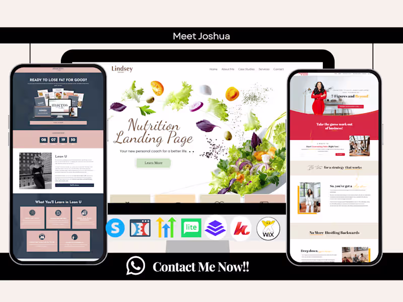 Cover image for Sales funnel, Landing Page Design & Email Automation Setup