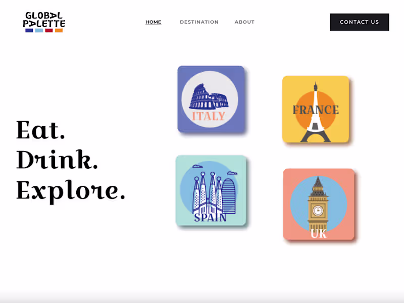 Cover image for Global Palette | Web & UX UI