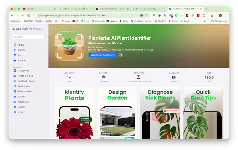 Cover image for Planteria - Smart AI Plant