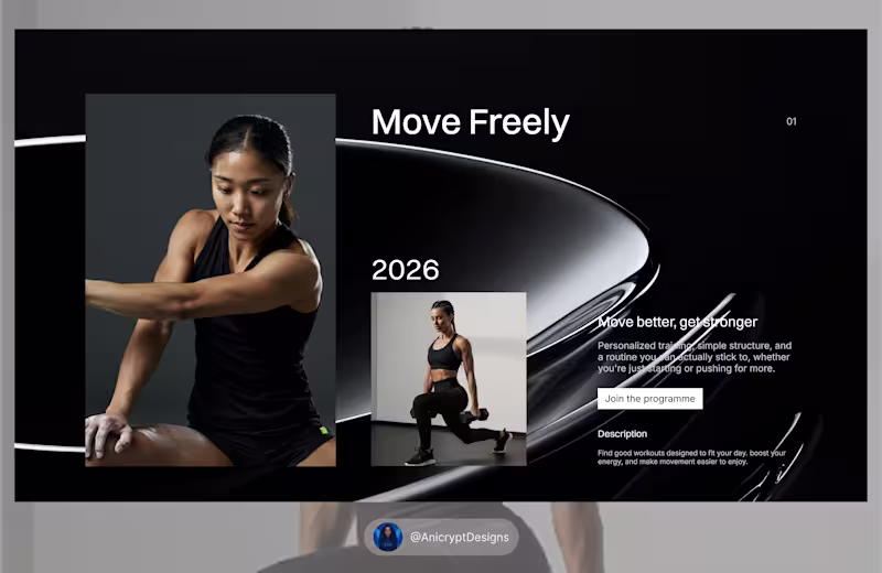 Cover image for Formes Fitness Landing Page Development