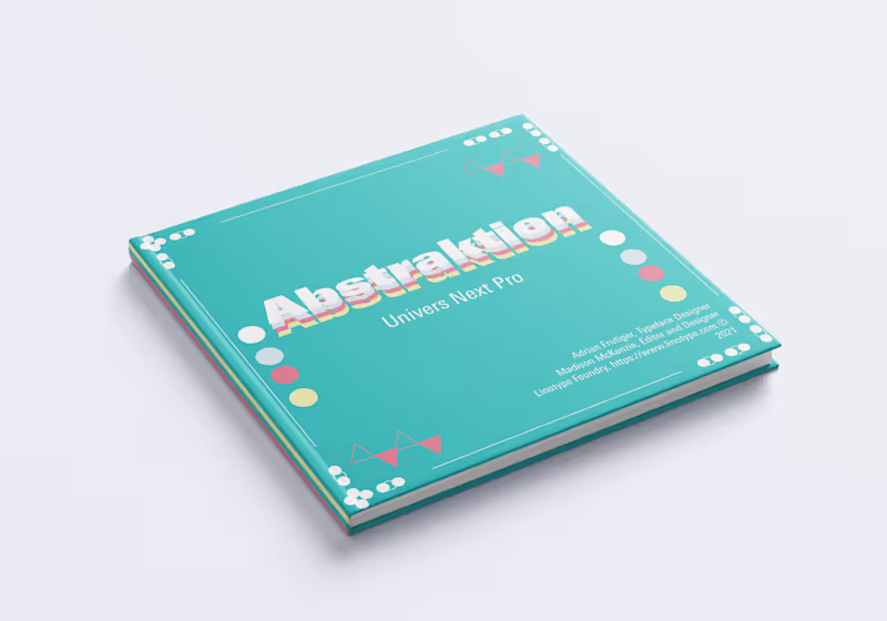 Cover image for Abstraktion - Type Specimen Booklet