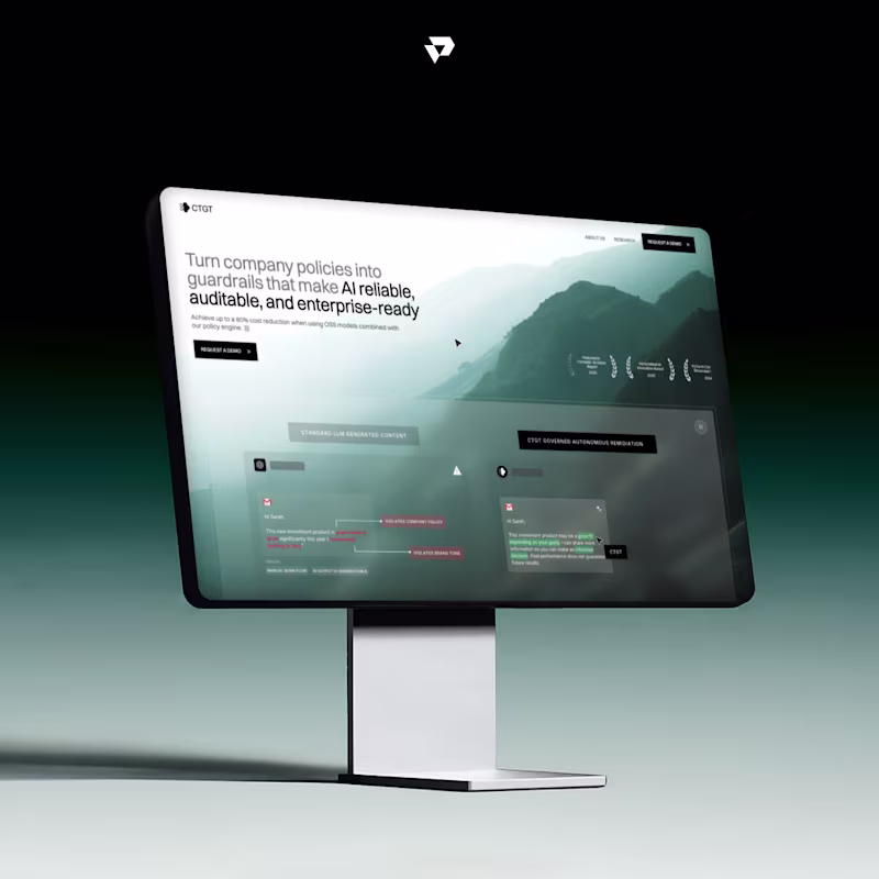 Cover image for CTGT: Brand + Website 