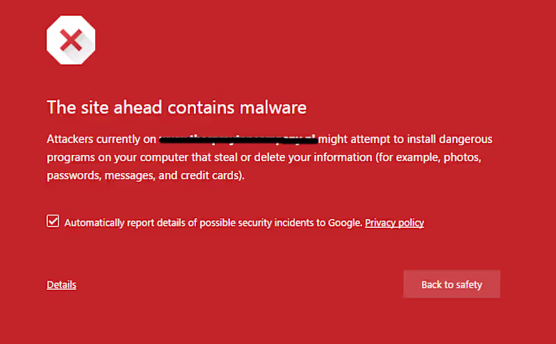 Cover image for Fixing Sites from Google Warning