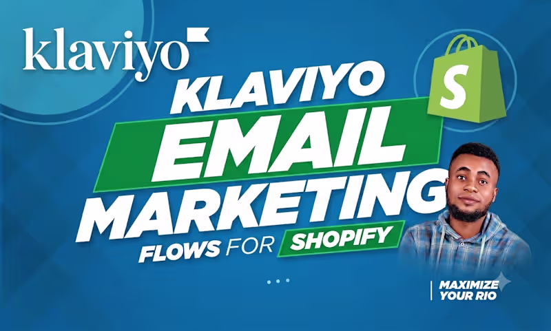 Cover image for Setup Klaviyo Campaign, Email Flows Automation as Klaviyo Expert