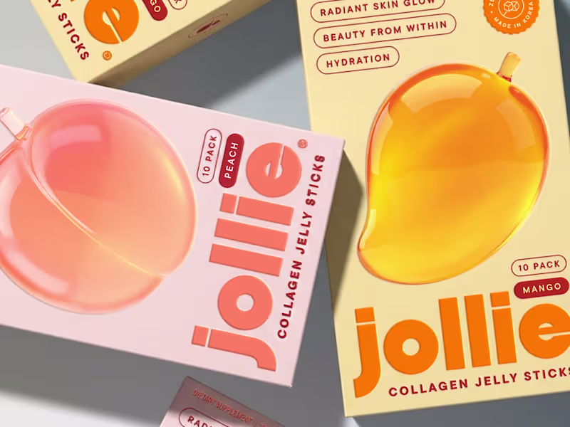Cover image for Jollie Collagen Packaging & Brand Identity