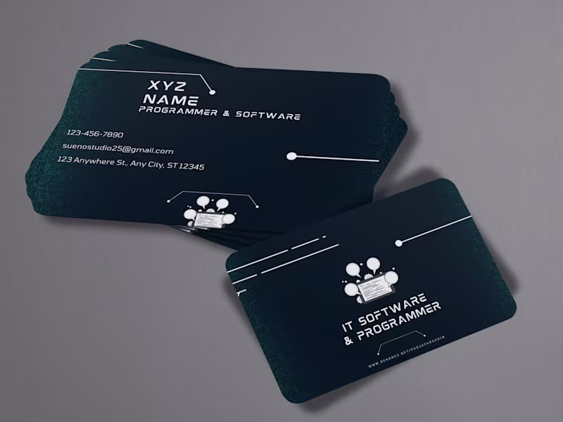 Cover image for professional business card design 