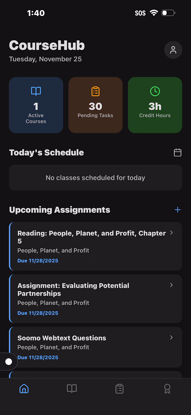 Cover image for CourseDash — Built by a student, for students! As a student ...