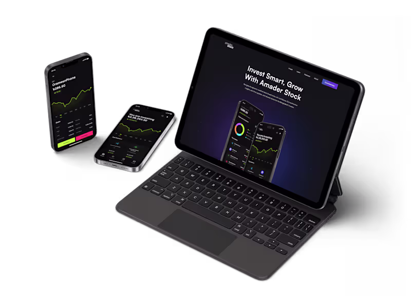 Cover image for Amader Stock | Revolutionary Trading Experience