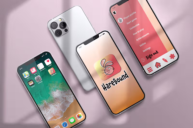 Cover image for Harebound - UX/UI Design on Behance