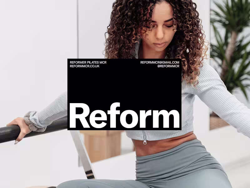 Cover image for Reform Visual Identity