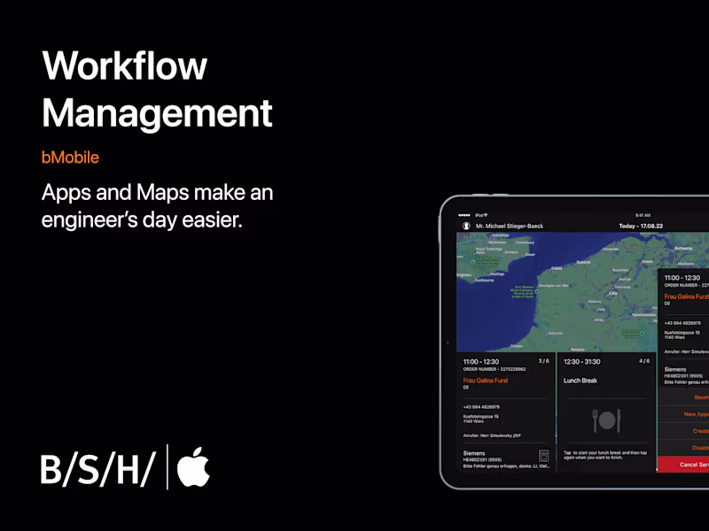Cover image for iOS Mobile Apps - Work Force Management