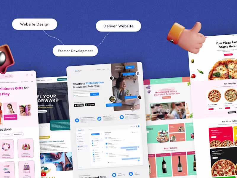 Cover image for build a professional framer landing page with responsive design