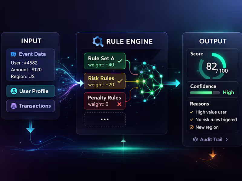 Cover image for Explainable Decision Engine for Rule-Driven Systems