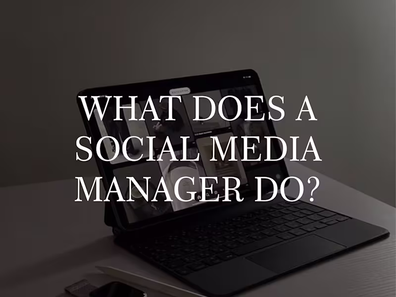 Cover image for Social Media Management