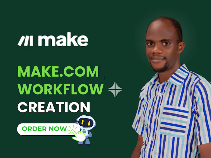 Cover image for Make.com (Integromat) Workflow Creation
