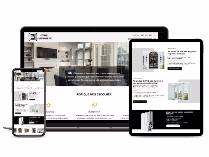 Cover image for PVC Windows and Doors Selling Website