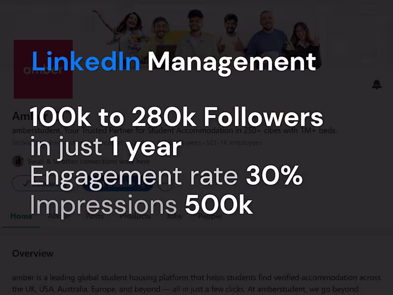 Cover image for LinkedIn - Content Plan and Content Creation 